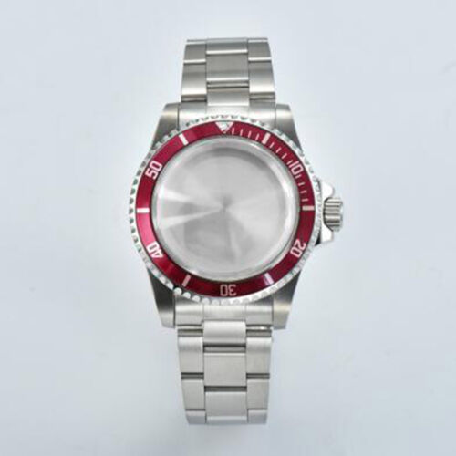 Estuche de reloj retro de acero inoxidable 39,5 mm + correa para movimiento NH35/36 - Imagen 16 de 27