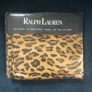ralph lauren leopard print sheets