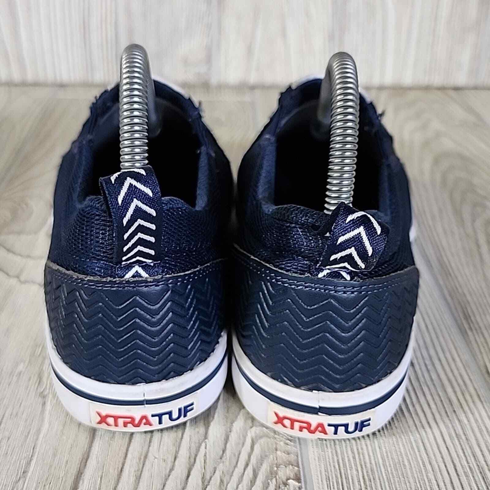 Xtratuf Airmesh Sharkbyte Deck Shoe, Slip Resistant,Navy Blue eNotary