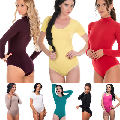 EVONI Damenbody Stringbody Langarmbody Kurzarmbody Trägerbody ärmellos 3/4 Ärmel EVONI Damenbody Stringbody Langarmbody Kurzarmbody Trägerbody ärmellos 3/4 Ärmel