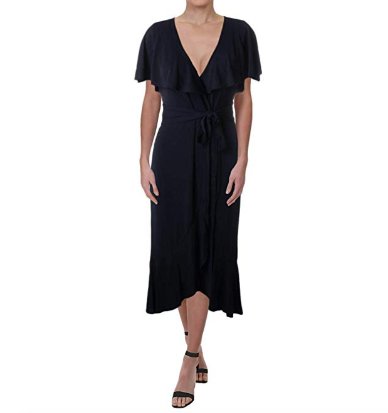 Juicy Couture Women's Knit Jersey Wrap Midi Dress Regal Medium | eBay Juicy Couture Women's Knit Jersey Wrap Midi Dress Regal Medium | eBay