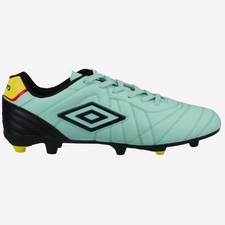 Umbro Speciali Liga Firm Ground Lace up Mens Football Boots Blue