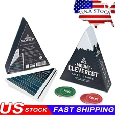 Cleverest Card Game True Or False Trivia Fun Family Game Cards Games US