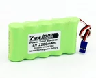 Futab 14SG 4PKS 8J 6J Transmitter Battery Ni-MH 6V 2200mAH HT5F1800B 4/5A5SB