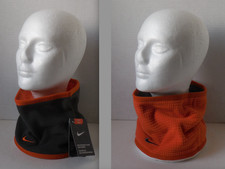 Nike Reversible Fleece Neck Warmer YOUTH Dark Sepia/Dark Sepia/Urban Orange