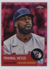 2022 Chrome Platinum Anniversary Fuchsia Atomic Refractor /100 Franmil Reyes 9cf