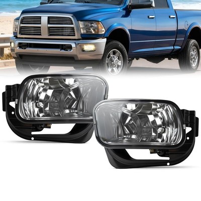 Halogen Fog Lights for 2009 2018 Dodge Ram 1500, 2500, 3500   OEM Replacement