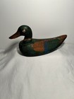 Antique Handmade Wood Duck Decoy With Patina  — photo 2