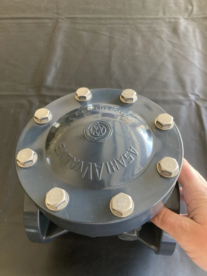 2” PVC Flanged Asahi Swing Check Valve EPDM - Image 2 of 4