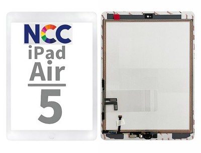 NCC Prime Touchscreen Klebestreifen Home Button Weiß für iPad Air 1 (2013) & WKZ