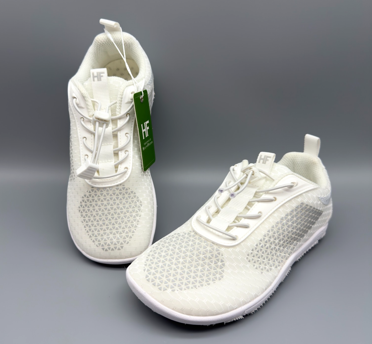HF HIKE Footwear Cloud Series White Sneakers Barefoot Shoes 