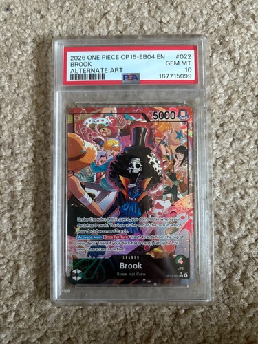 Brook (Alternate Art) graded PSA 10 for sale on eBay