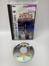 Sega Saturn Virtual Hydlide (1995) CIB Complete In Box Reg Card Nice Disc