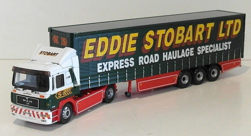 Corgi 1/50 Scale Diecast 75804 - MAN Curtainside - Eddie Stobart Ltd. - Image 2 of 4