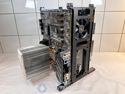 Stackable Dual Motherboard Open Air Test Bench CPU Mining Farm PC Parallel Rig