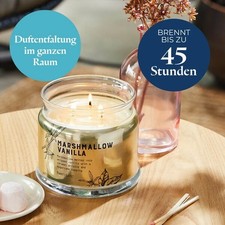 partylite 3 docht kerze Marshmallow Vanilla Neu Und OVP 