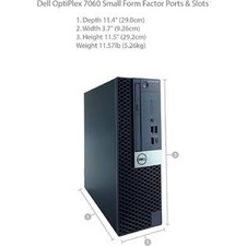 Dell Optiplex 7060 SFF i5-8400 2.80GHZ 16GB 1000GB SSD Windows 11 Pro