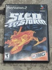 PlayStation 2 Sled Storm Blue Disk