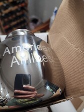 American Airline Stainless Steel Carafe Serving Galley Bin Trolley  Airlines