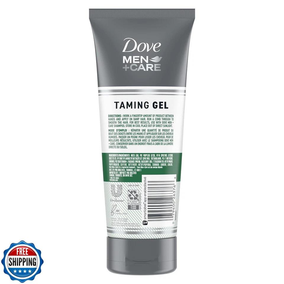 DOVE MEN + CARE Styling Gel 3 count Hair Taming Gel for a Strong Hold Hair St - Image 2 of 4