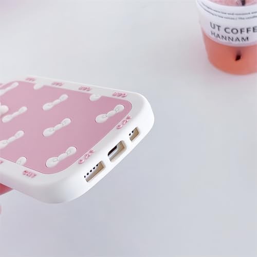 AUCAN Cute Silicone Case for iPhone 14 Pro 6.1"& iPhone 13 iPhone 13 Pro/14 Pro - Picture 5 of 7