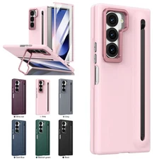 For Samsung Galaxy Z Fold 7 6 5 4 3 Shockproof Stand Case w/Screen Film+Stylus