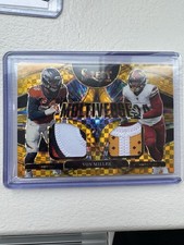 VON MILLER 2025 SELECT MULTIVERSE DUAL PATCH GOLD PRIZM # /10 BRONCOS COMMANDERS