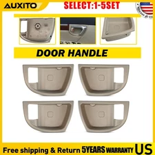 For Hyundai Santa Fe 2007-2012 Interior Door Handle Beige Cover Front Rear 4-20X