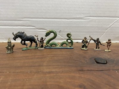 Lot Of VTG Hand painted Gaming Miniatures 1980s