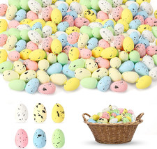50PCS Easter Mini Eggs, Easter Multi-Color Foam Egg Decorations, Artificial Egg