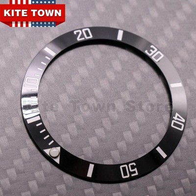 ぼくの使用済み弦 Ceramic Bezel Insert BLACK For 41mm Rolex Submariner 126610LN And