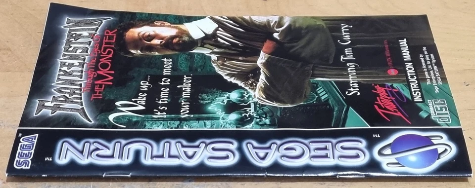 Frankenstein Through The Eyes Of The Monster for Sega Saturn Rare & Complete - Image 4 of 4