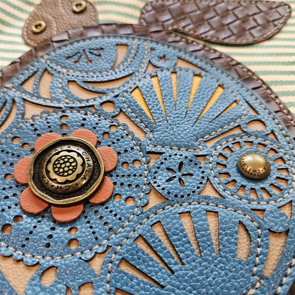 Chala Work Tote Sea Turtle Large Bag Crossbody Purse Convertible New NWT - Image 3 of 4