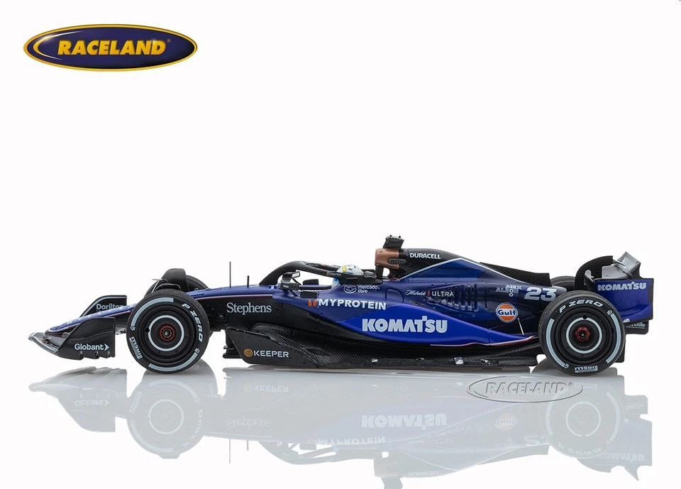 Williams FW46 Mercedes F1 GP USA 2024 100. F1 Rennen Albon, Spark 1:43, S9559 - Bild 2 von 4