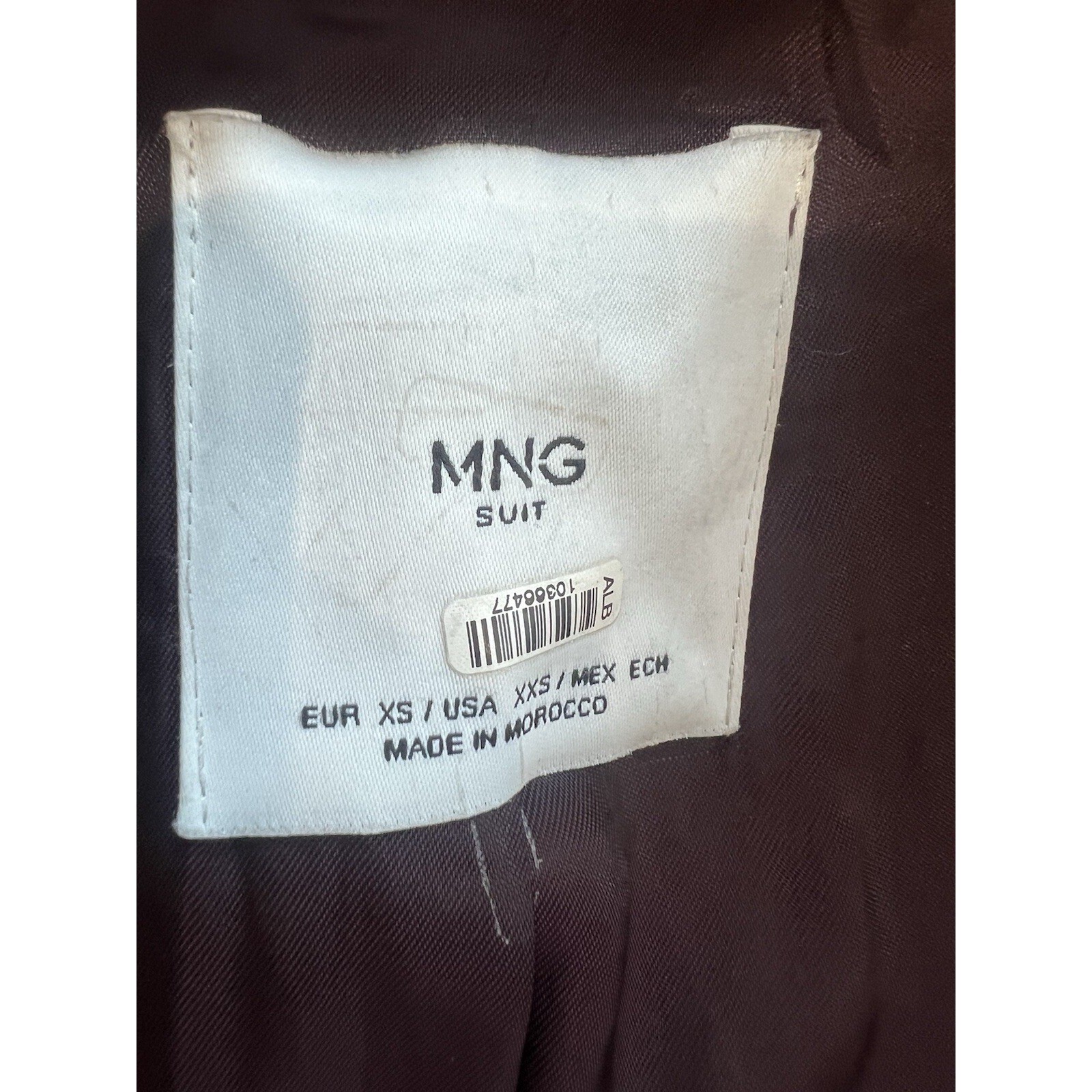 Mango Orange Wool Blend Single Button Blazer Coat… - image 7