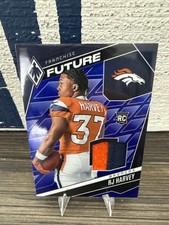 2025 Panini Phoenix RJ Harvey Franchise Future Rookie 2-Color Patch BLUE /199 RC