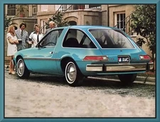 1976 AMC Pacer #1, Tool Box / Locker / Refrigerator Magnet, TOP QUALITY