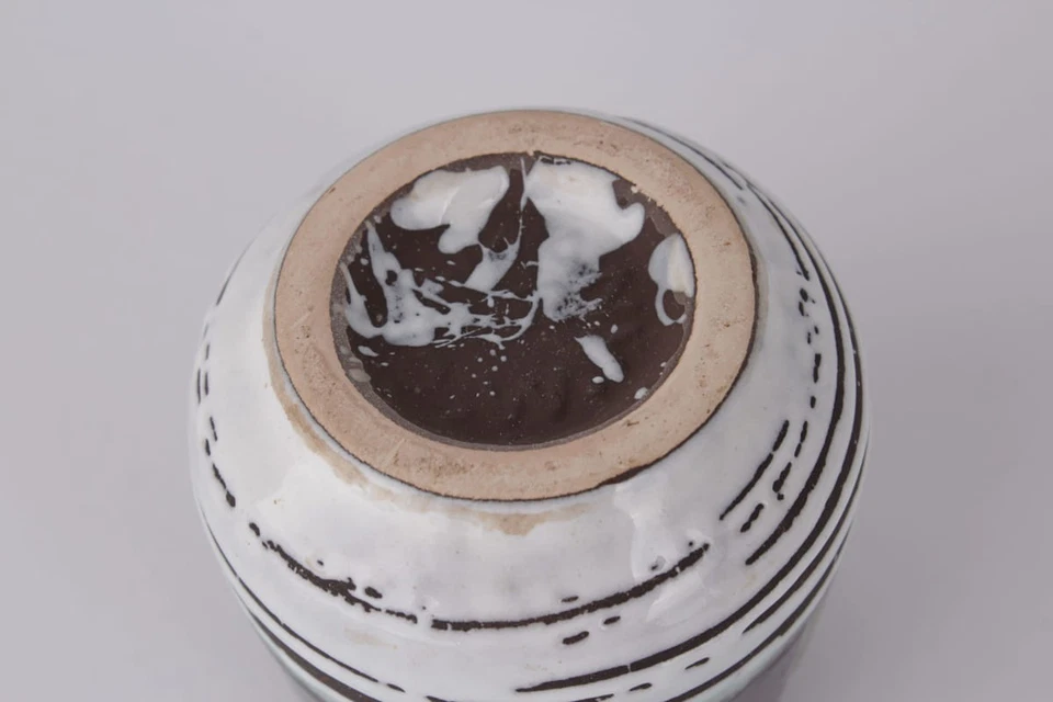 Scheurich europ-linie kleine bemalte Keramik Vase - Bild 4 von 4