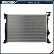 Aluminum Radiator For 2019-2023 Genesis G70 L4 2.0L 18-21 Kia Stinger L4 2.0L