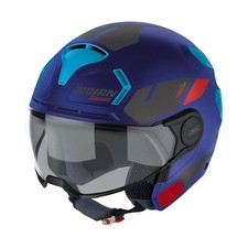 CASCO JET NOLAN N30 4 T MLXL Azzurro,blu,rosso Blazer 31