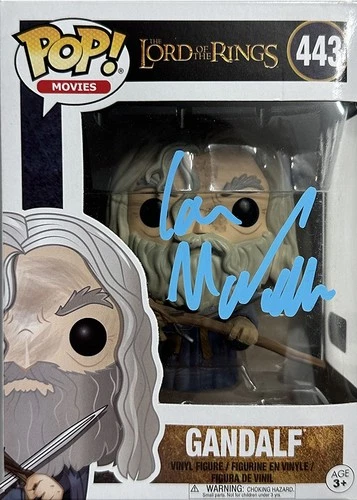 🔥Funko Pop! Lord Of The Rings: Gandalf #443 - Ian McKellen Signed W/COA!🔥