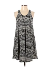 Viereck Women Gray Casual Dress S