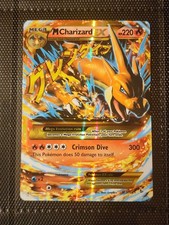 M Charizard EX 107/106 Secret Rare XY Flashfire Pokemon Card TCG English LP