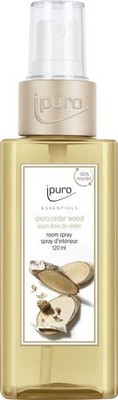 ipuro ESSENTIALS Raumspray Cedar Wood 120 ml Lufterfrischer Duftspray Raumduft