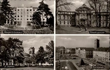 RPPC Karlsruhe Baden-Wurttemberg Germany view vintage postcard b410