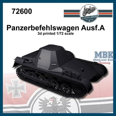 FC MODEL TREND FCMT72600 Panzerbefehlswagen I Ausf. A (1:72)