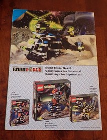 LEGO 2154 Robo Master COMPLETE w/instructions + 2 minifigures | RoboForce Space