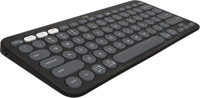 Logitech K380s Pebble Keys Multi-Device Bluetooth Wireless Keyboard - Graphite