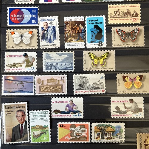 Super Rare 32 US Stamps Mixed Lot of Different Older Unused Mint Buy Now | - Picture 3 of 9