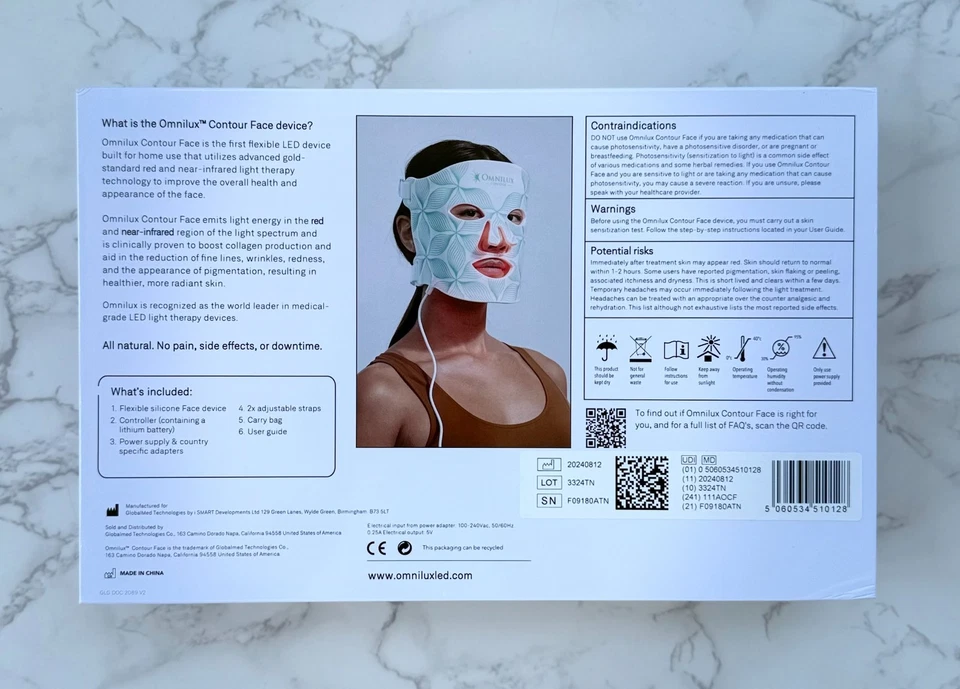 Omnilux LED Contour Rejuvenating and Anti-aging Face Mask - Image 2 of 3